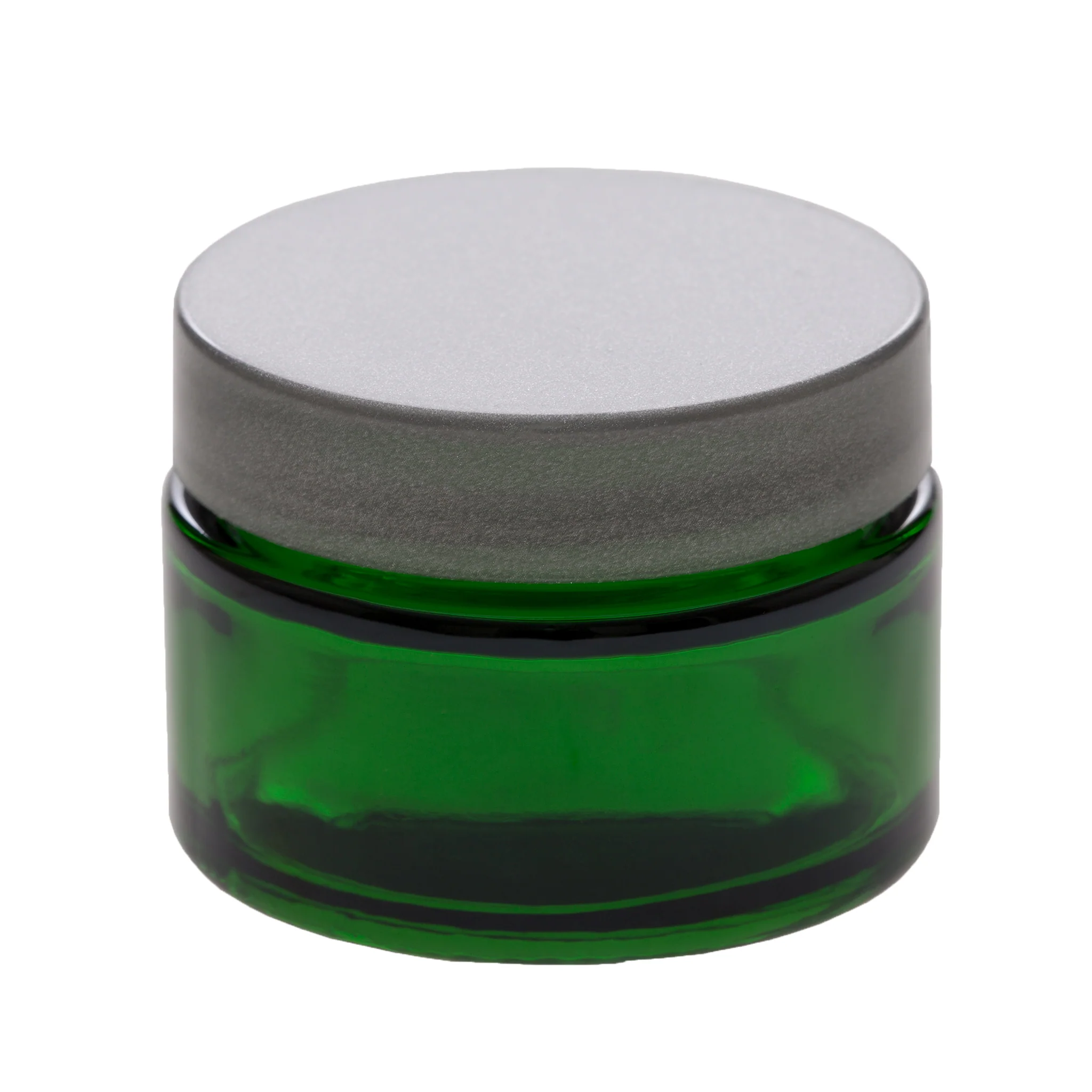 1 oz Green Glass Jar with 48-400 Neck - Image 3
