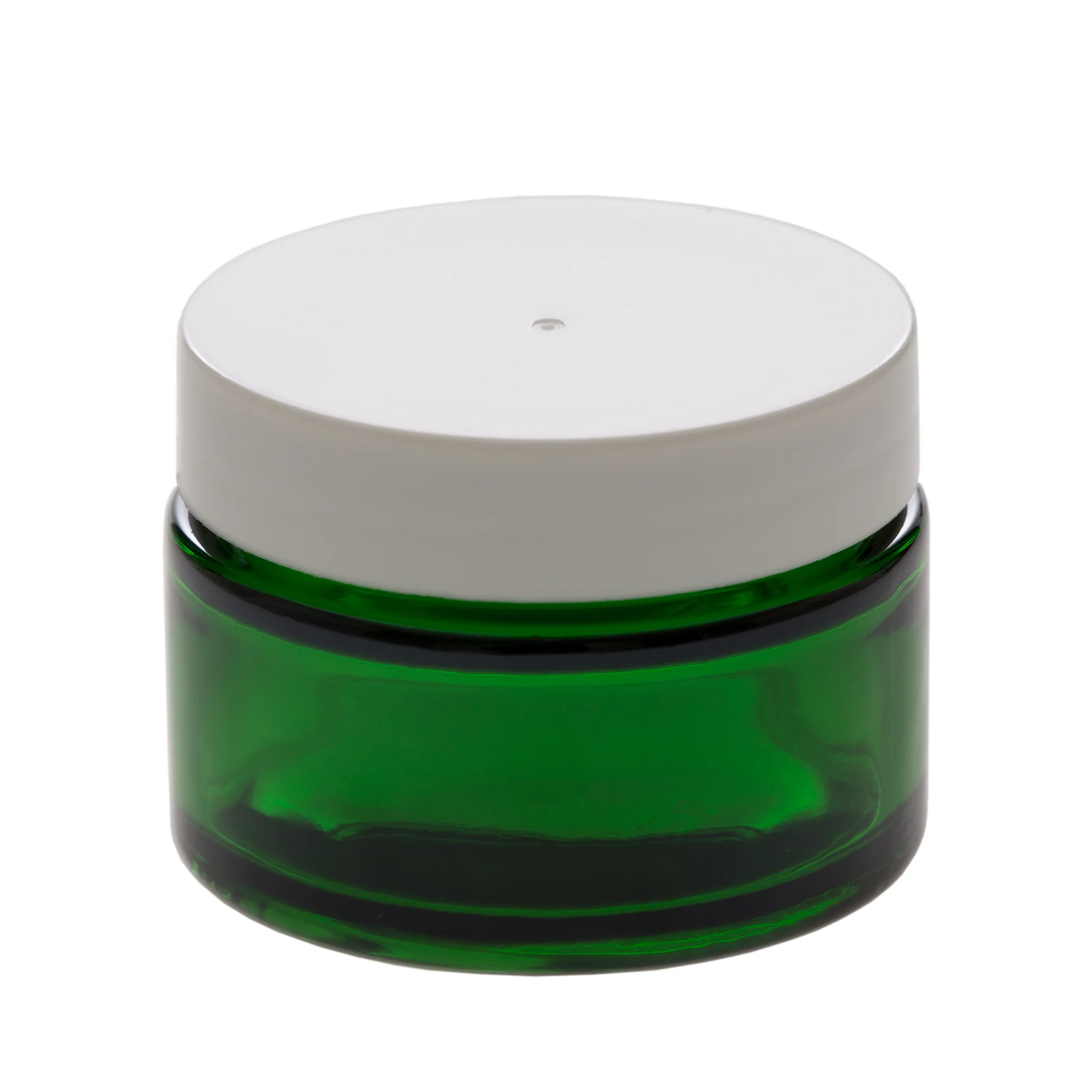 1 oz Green Glass Jar with 48-400 Neck - Image 4