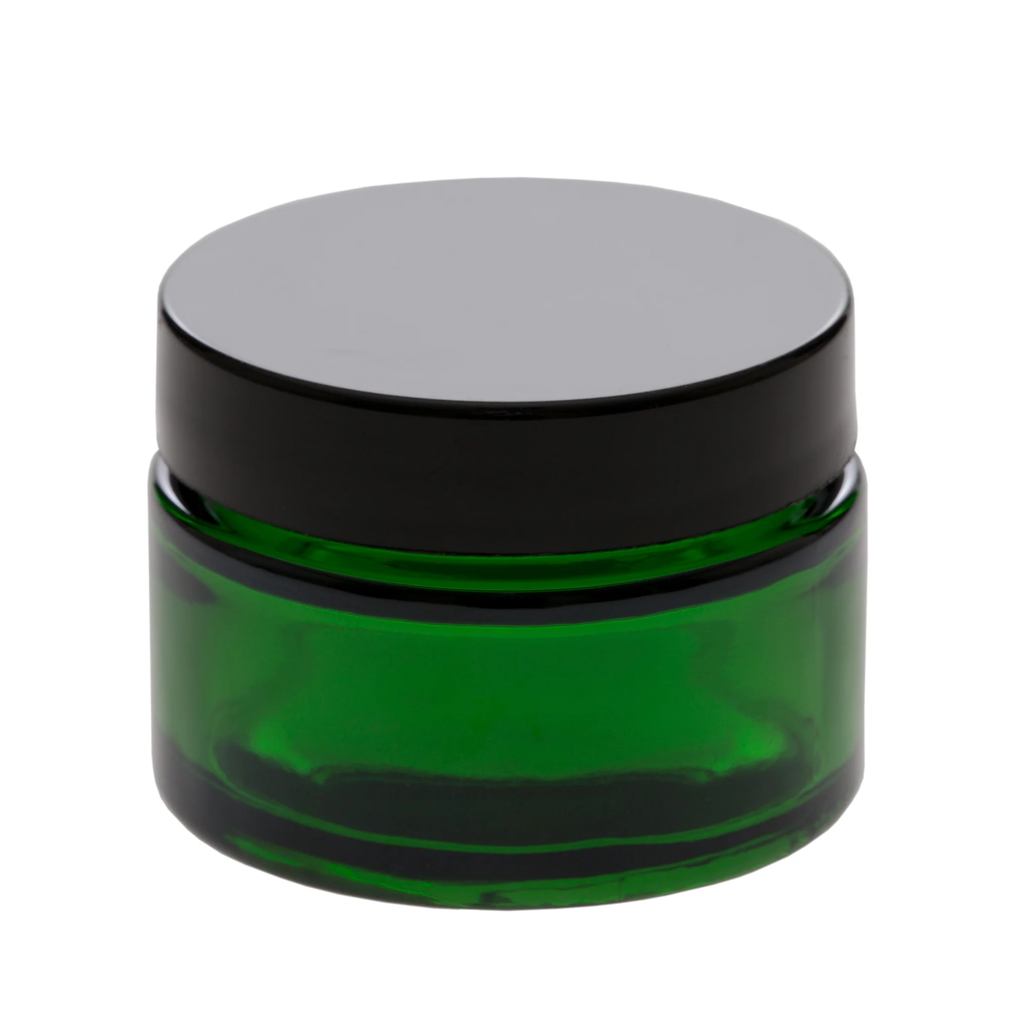 1 oz Green Glass Jar with 48-400 Neck - Image 5