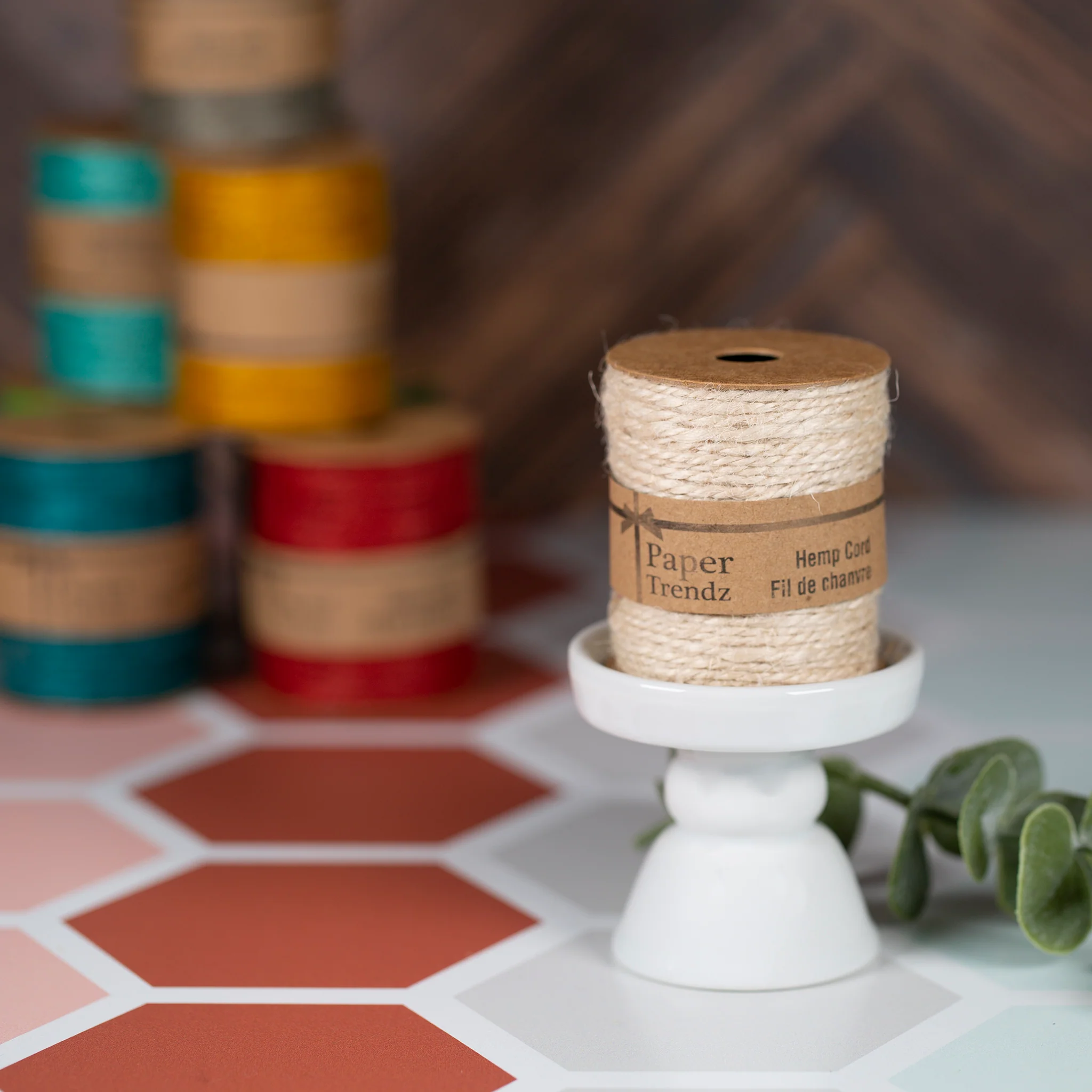 10 Meter Hemp Cord Ribbon - Ivory