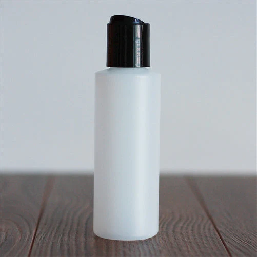 120 ml Natural HDPE Cylinder with 24-410 Neck - Image 2