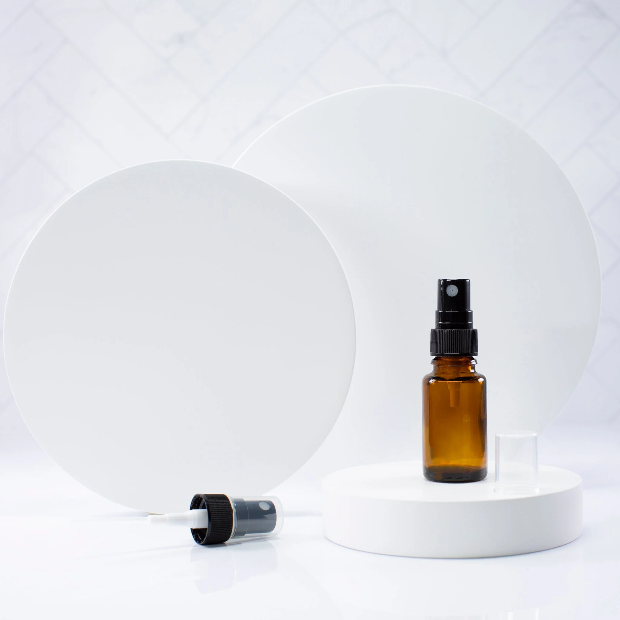 15 ml Amber Glass Essential Oil Bottle with 18-400 Neck - Image 8