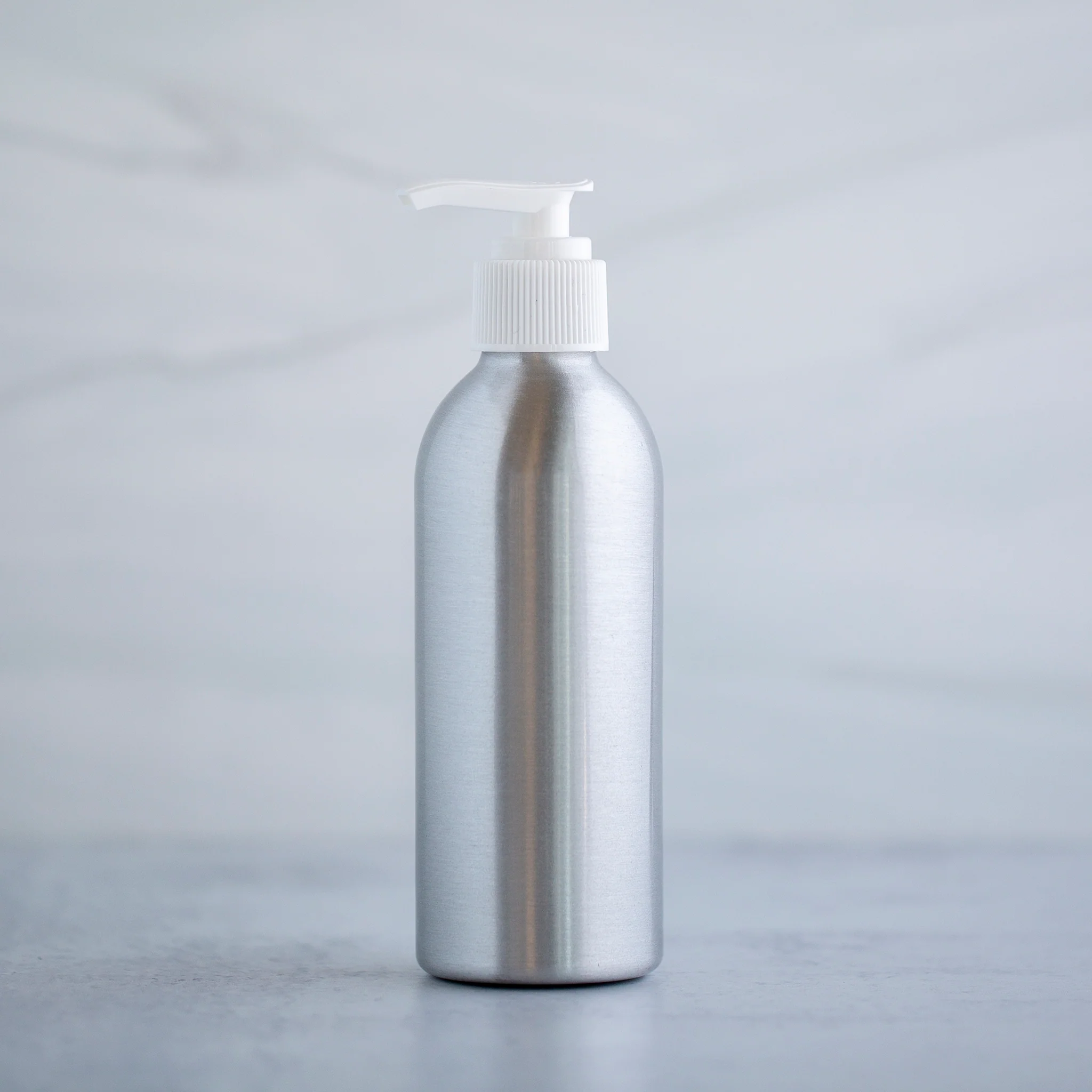 180 ml / 6 oz Aluminum Bottle with 24-410 Neck - Image 3