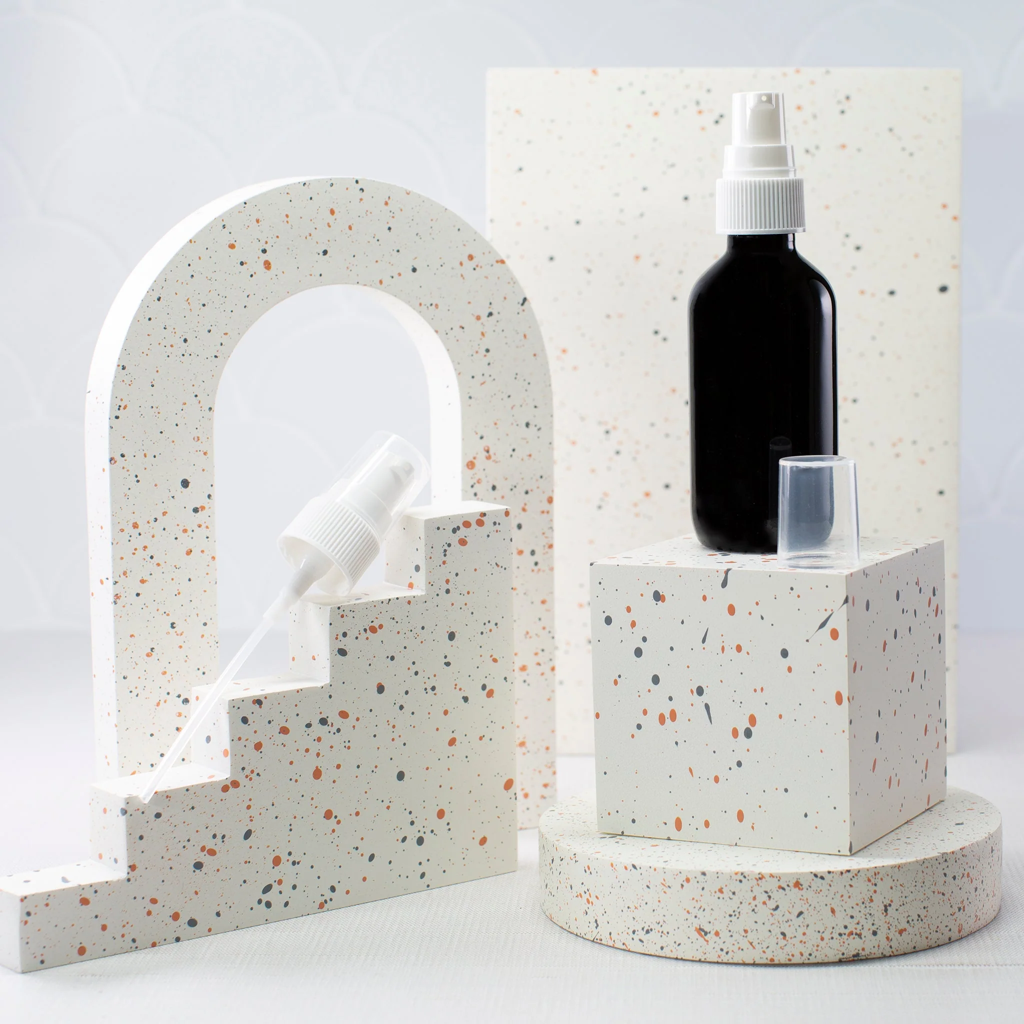 2 oz Black Glass Bottle with 20-400 Neck - Image 8