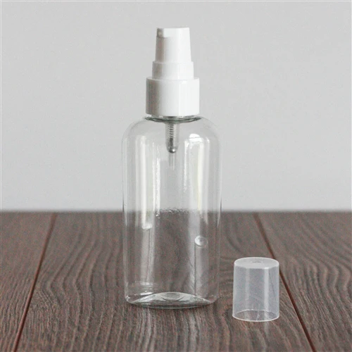 2 oz Clear PET Cosmo Oval with 20-410 Neck - Image 6