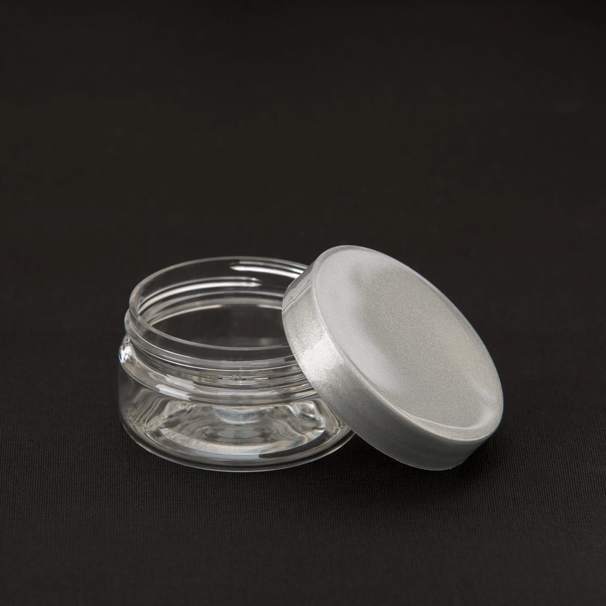 2 oz Clear Shallow Jar with 58-400 Neck - Image 8
