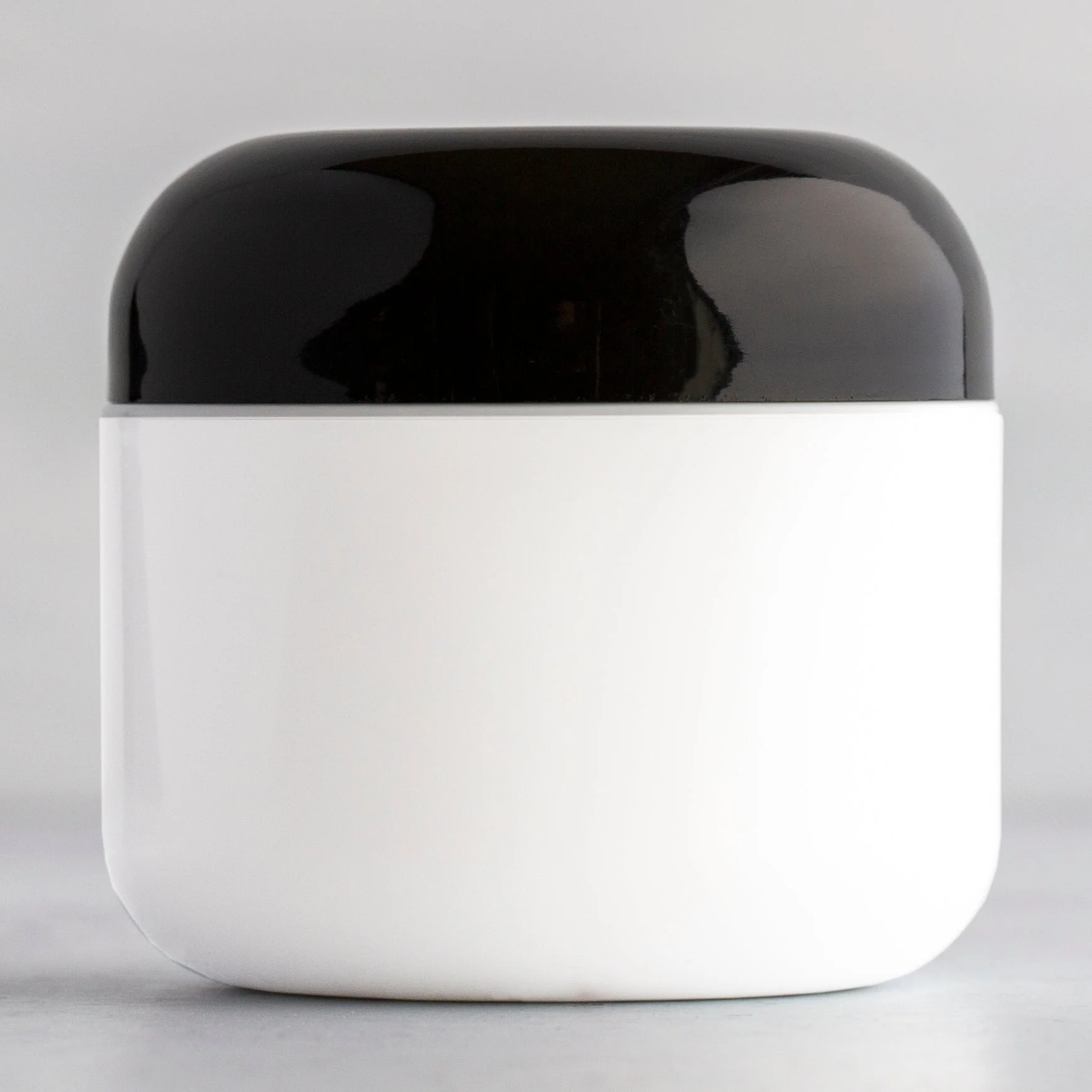 2 oz White Round Base Jar with 58-400 Neck - Image 2