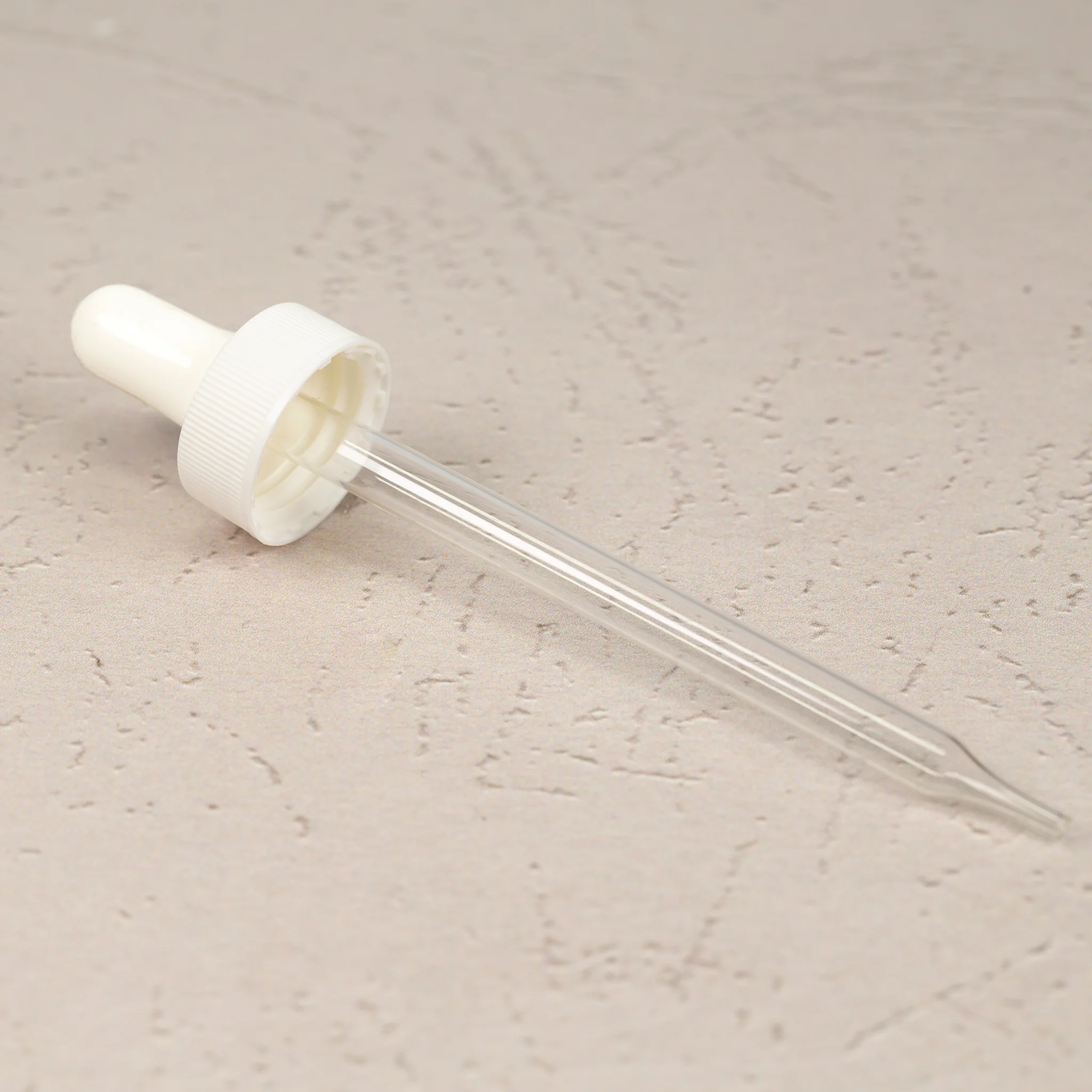 4oz White Glass Tube Dropper with 22-400 neck