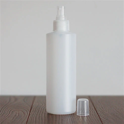 250 ml Natural HDPE Cylinder with 24-410 Neck - Image 8
