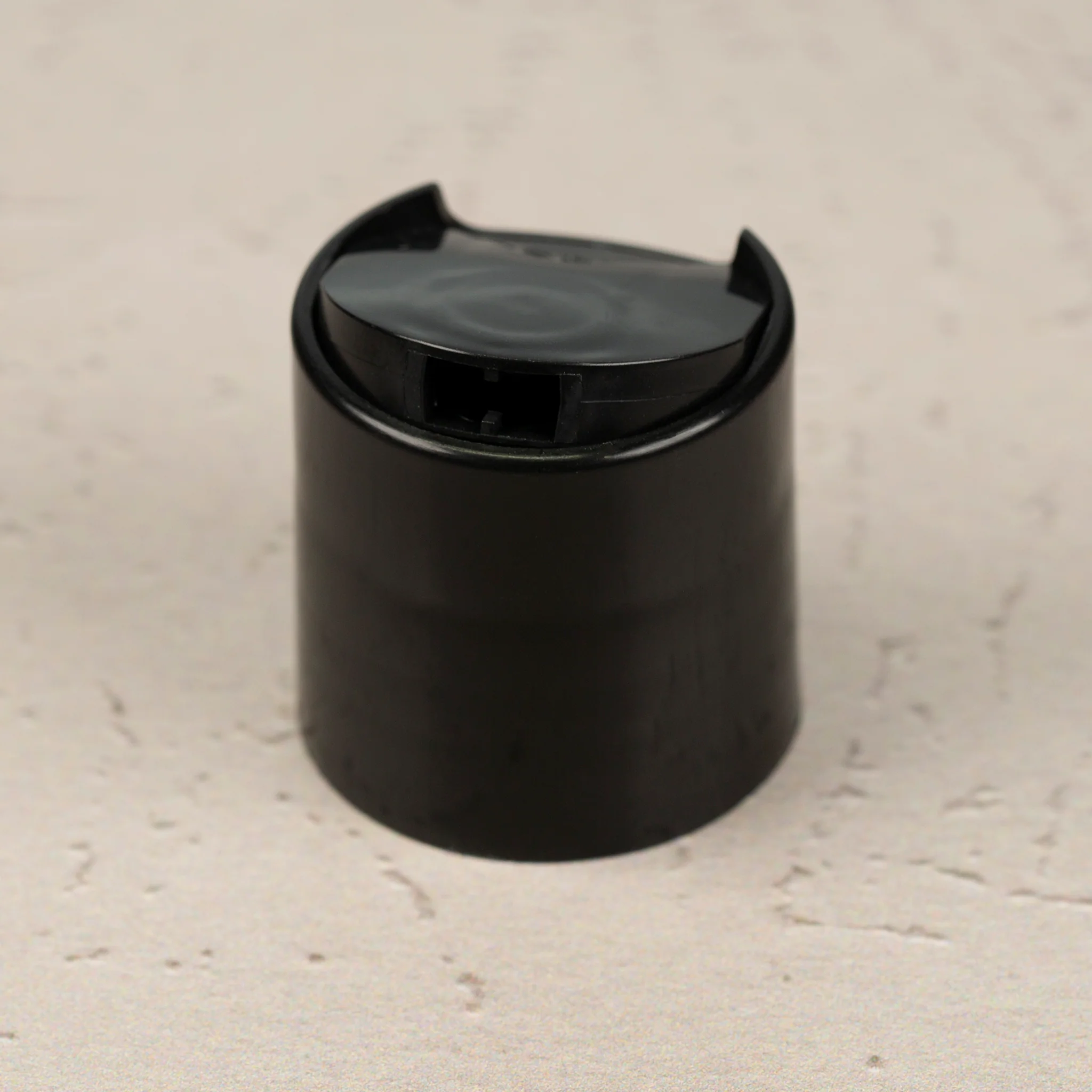 28-410 Black Smooth Disc Top Cap