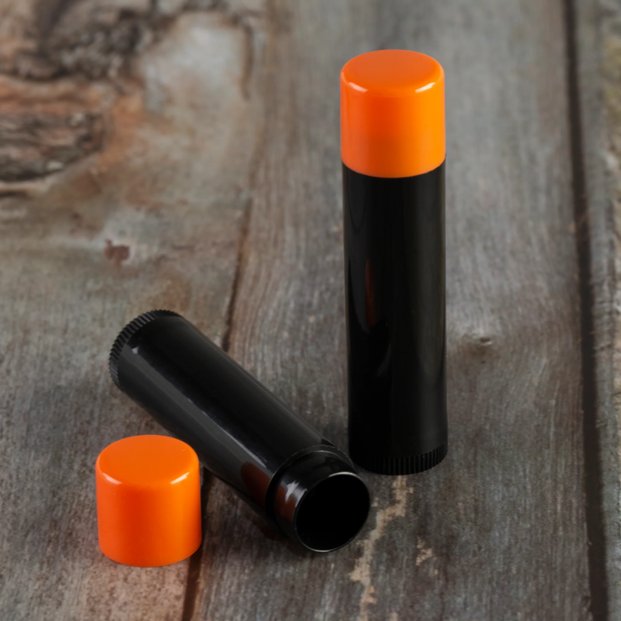 4.5 ml / 0.15 oz Black Lip Balm Tube with Cap - Image 5