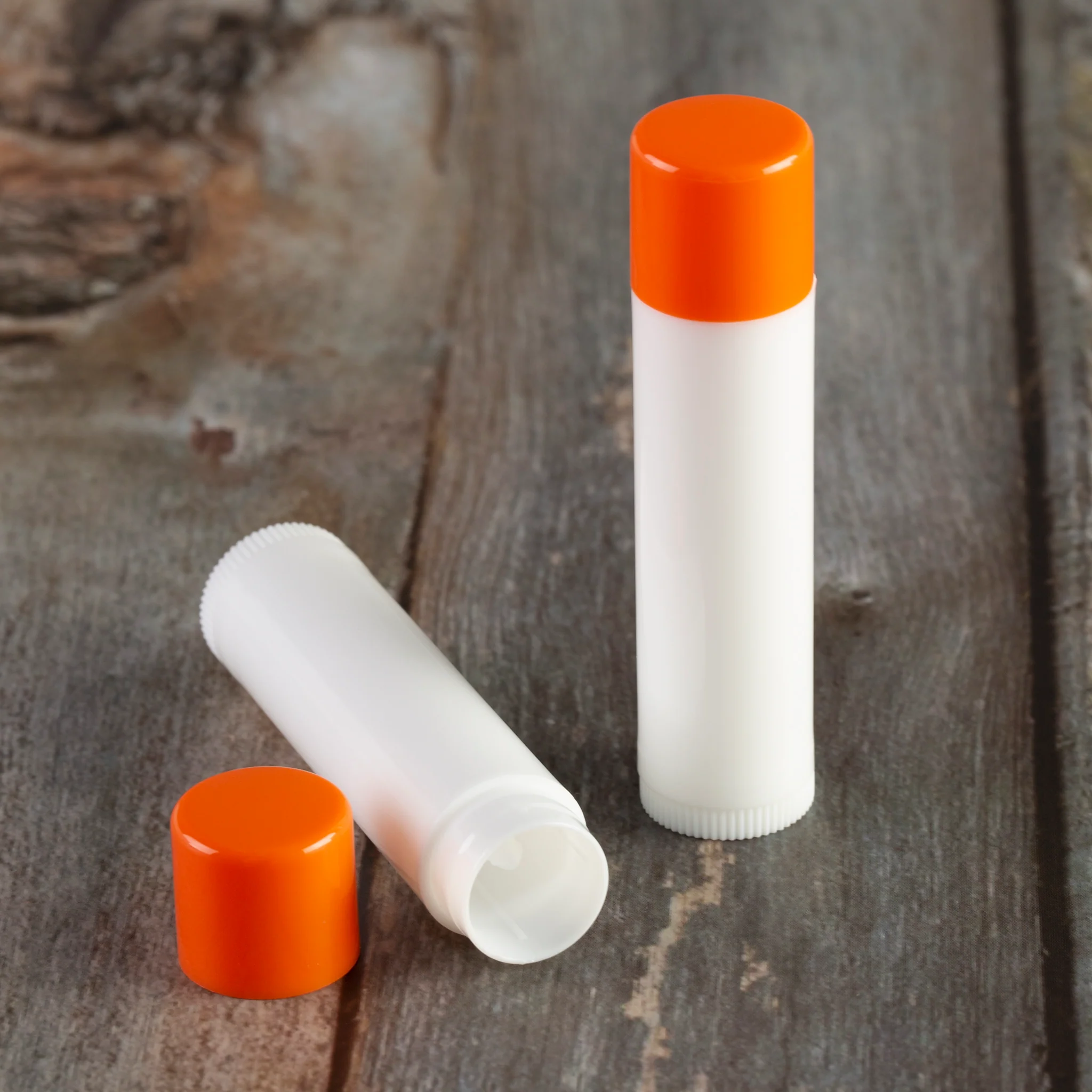 4.5 ml / 0.15 oz White Lip Balm Tube with Cap - Image 5