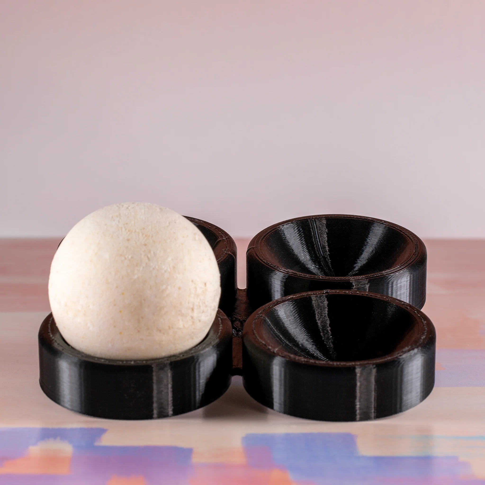 4 Cavity Bath Bomb Drying Tray for 2.5" Sphere