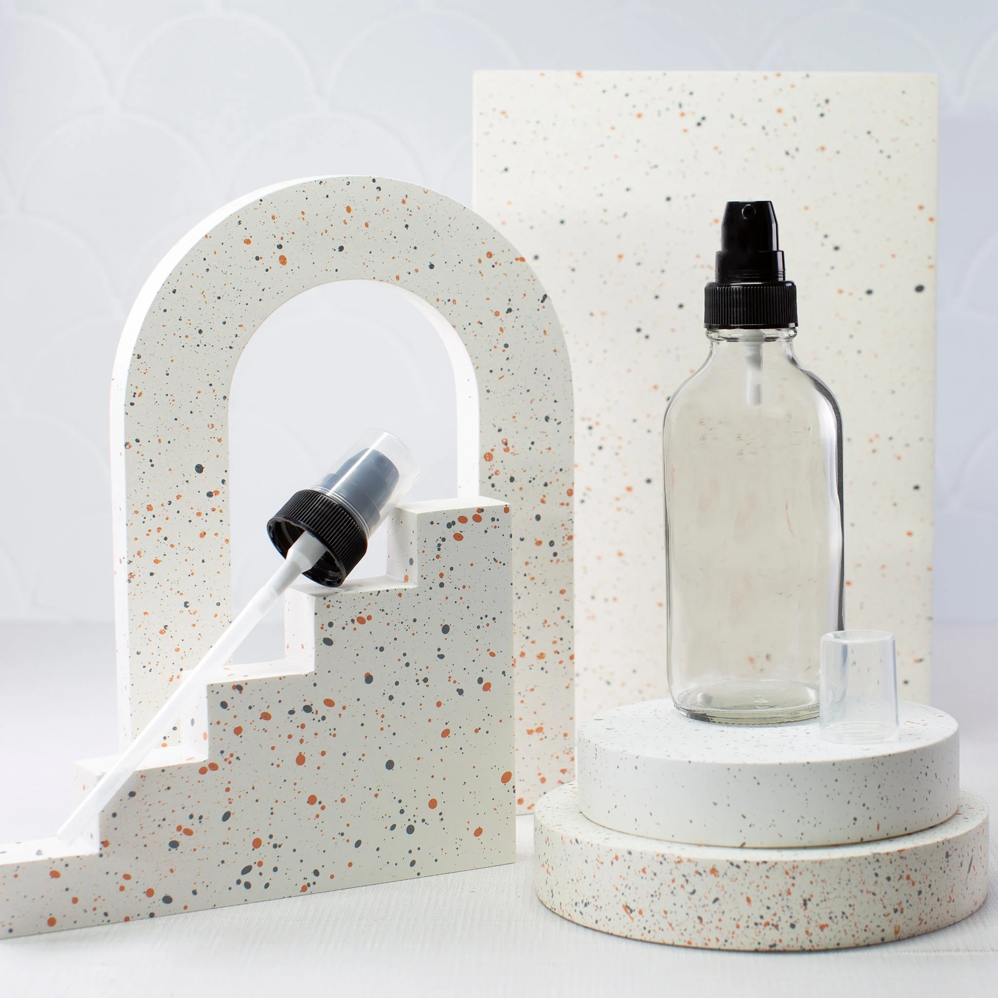 4 oz Clear Glass Bottle with 22-400 Neck - Image 6