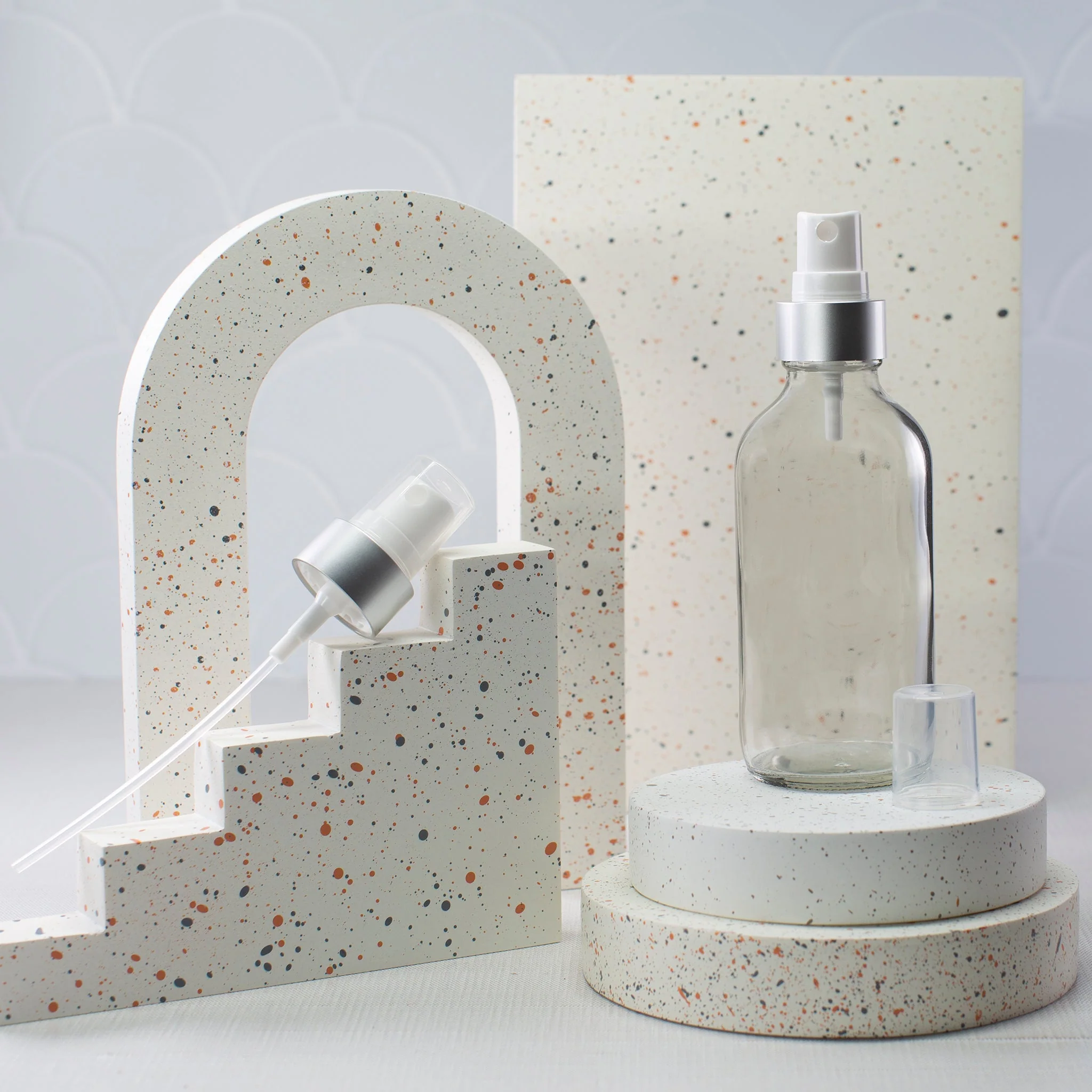 4 oz Clear Glass Bottle with 22-400 Neck - Image 9