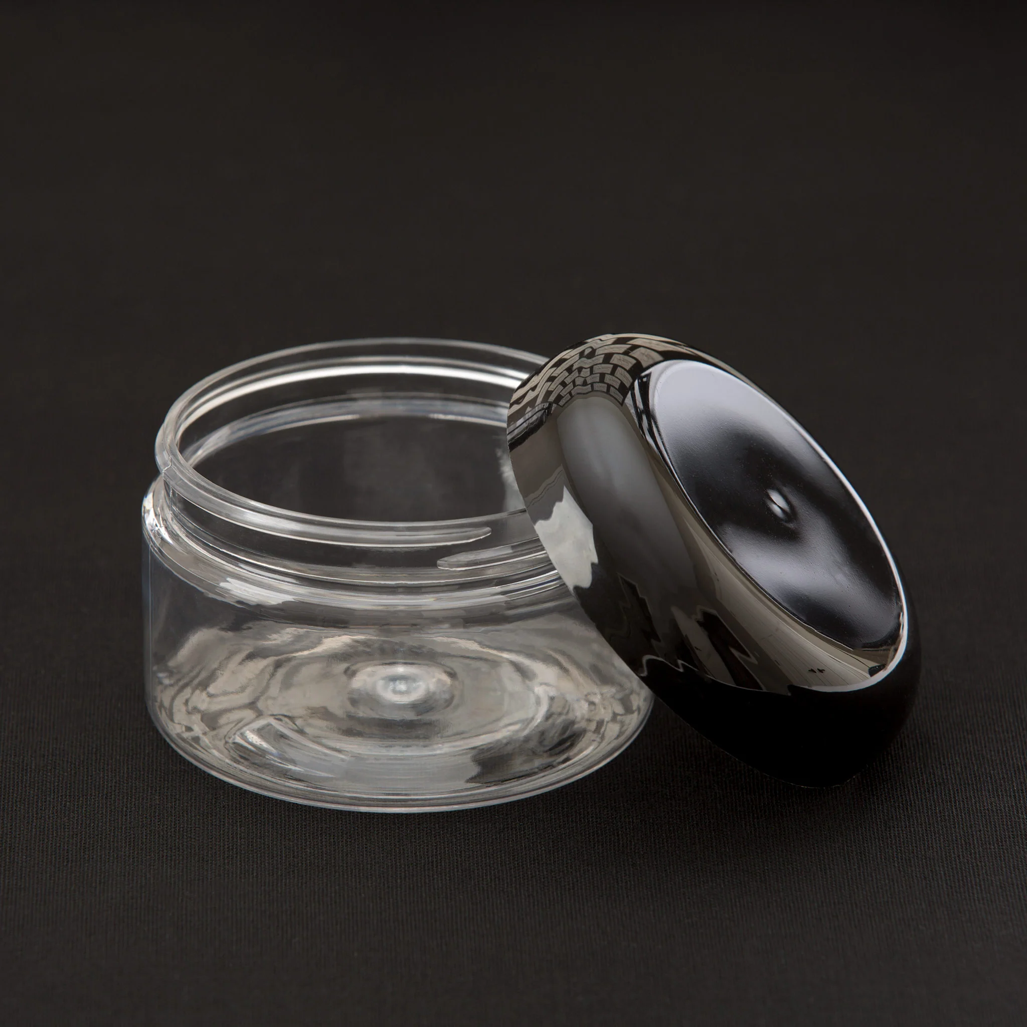 4 oz Clear Shallow Jar with 70-400 Neck - Image 6