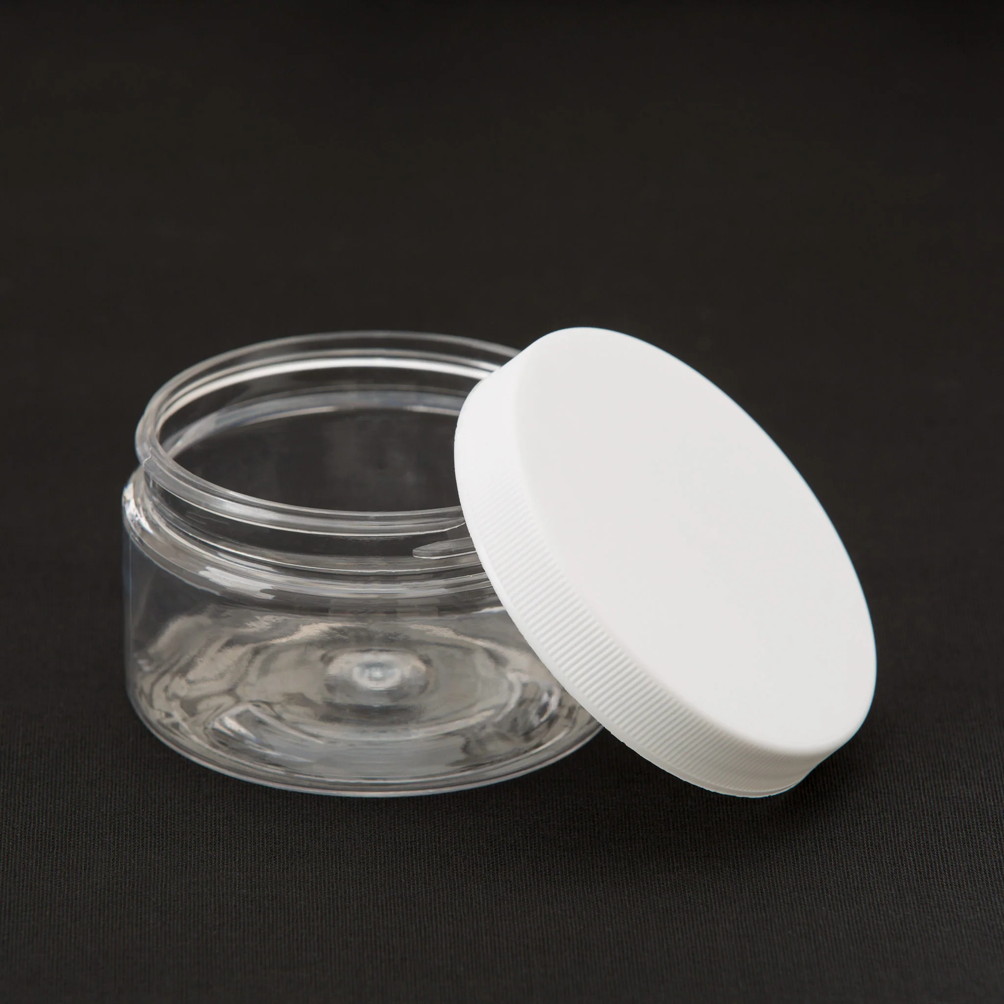 4 oz Clear Shallow Jar with 70-400 Neck - Image 7