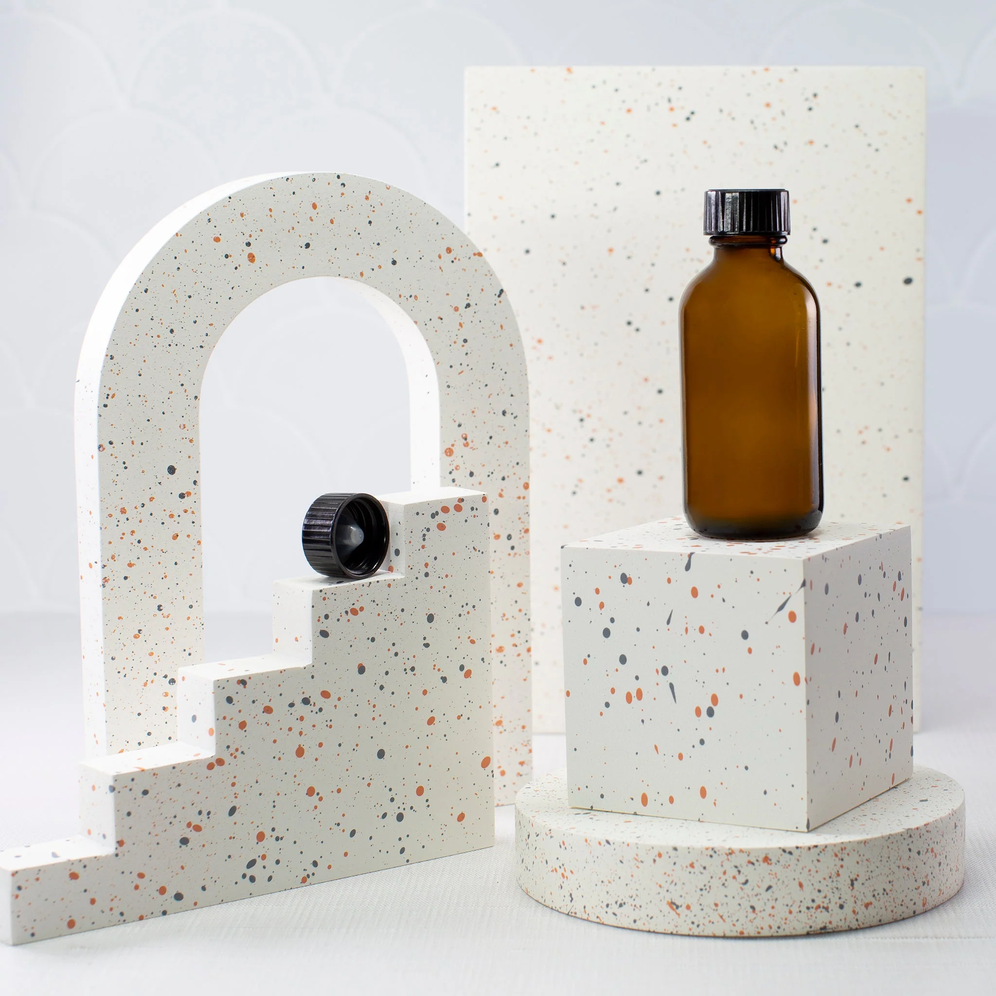 50 ml Amber Glass Bottle with 20-400 Neck - Image 6