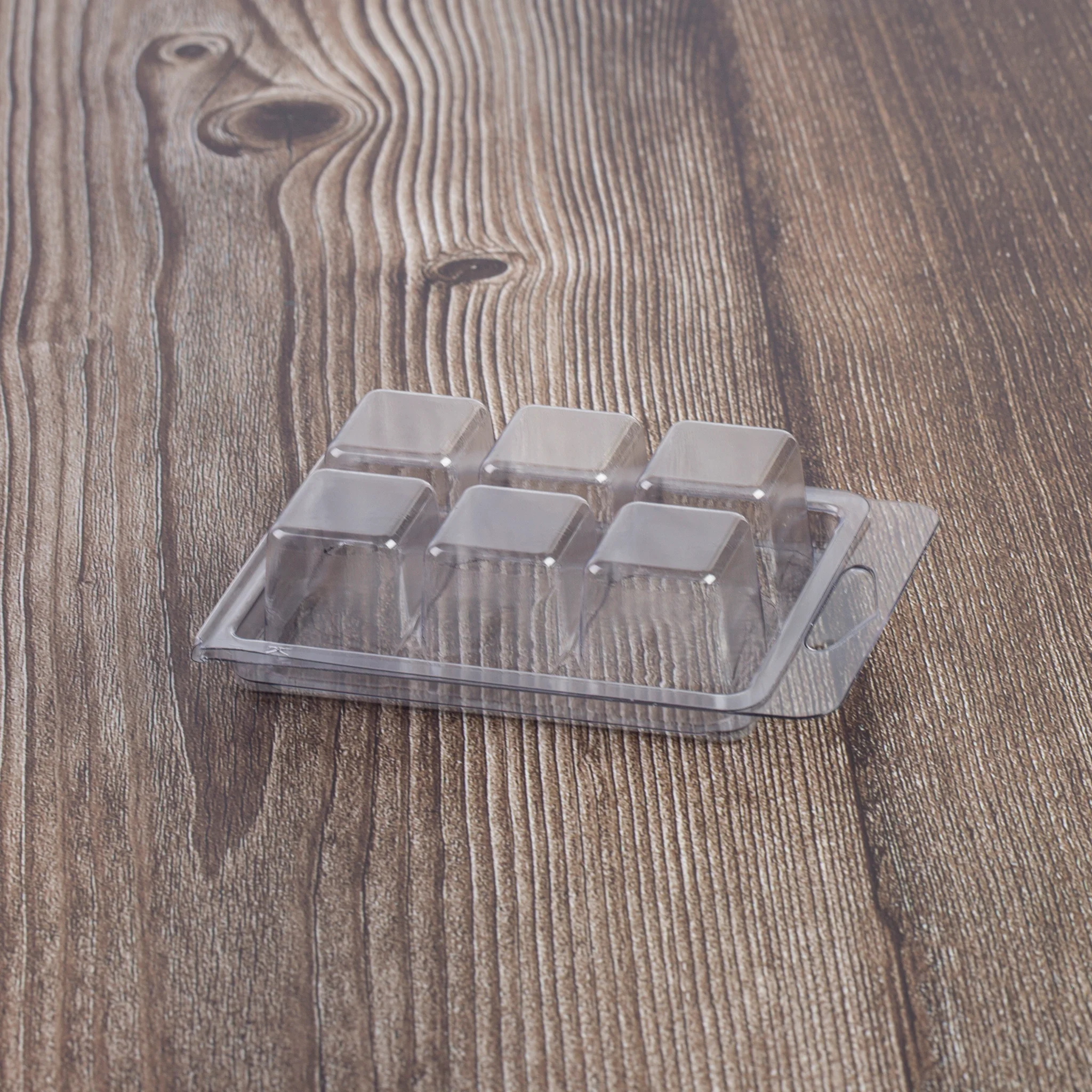 6 Cavity Small Wax Melt Clamshell Mold