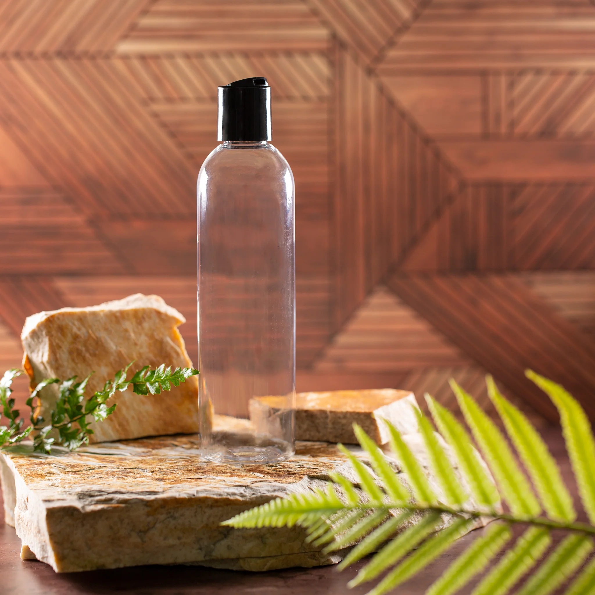 8 oz Clear PET Bullet Bottle with 24-410 Neck - Image 4