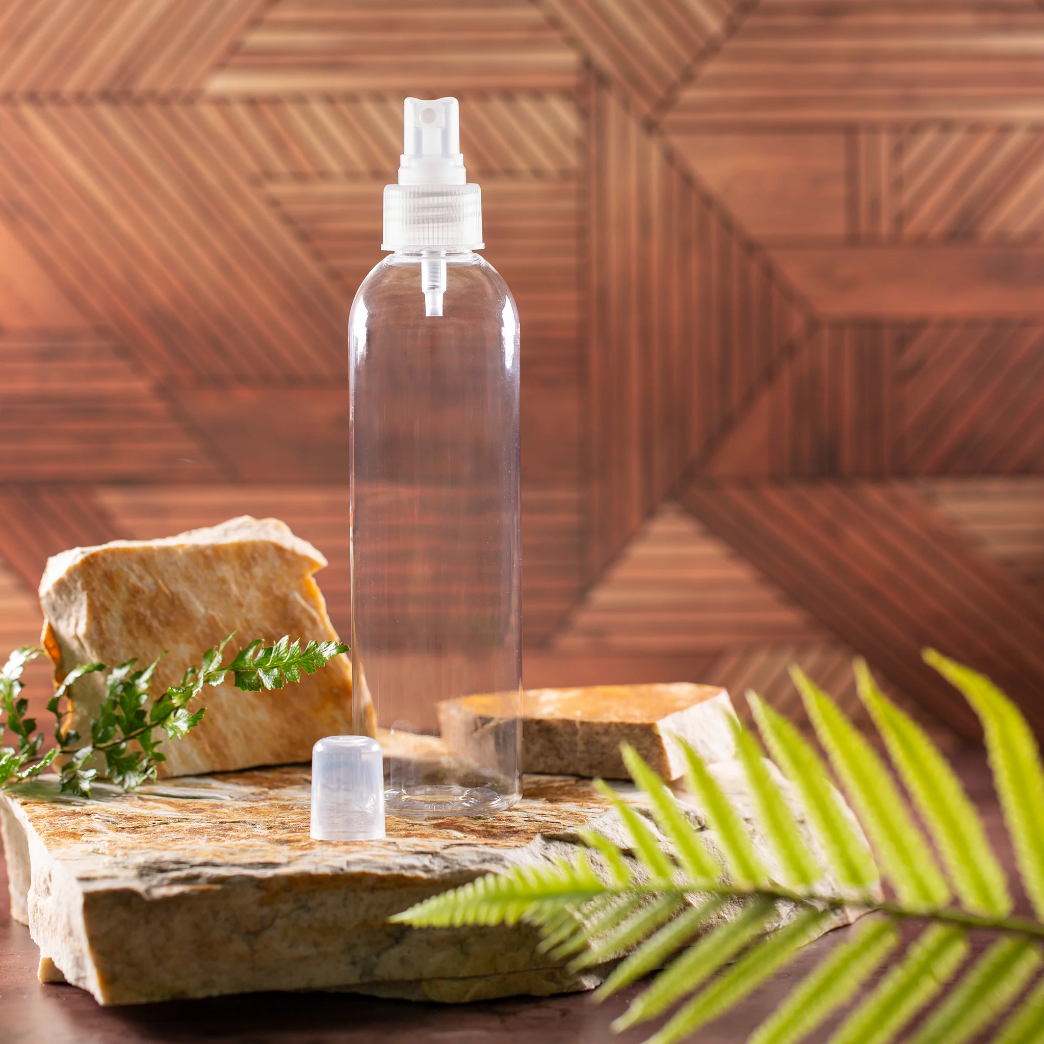 8 oz Clear PET Bullet Bottle with 24-410 Neck - Image 8