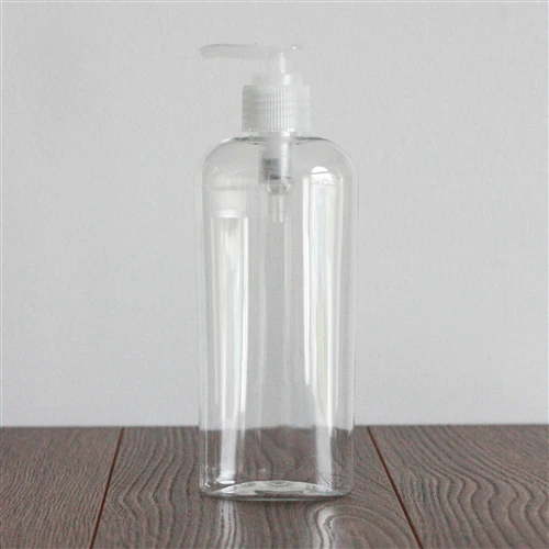 8 oz Clear PET Cosmo Oval with 24-410 Neck - Image 10