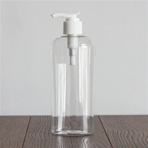 8 oz Clear PET Cosmo Oval with 24-410 Neck - Image 11