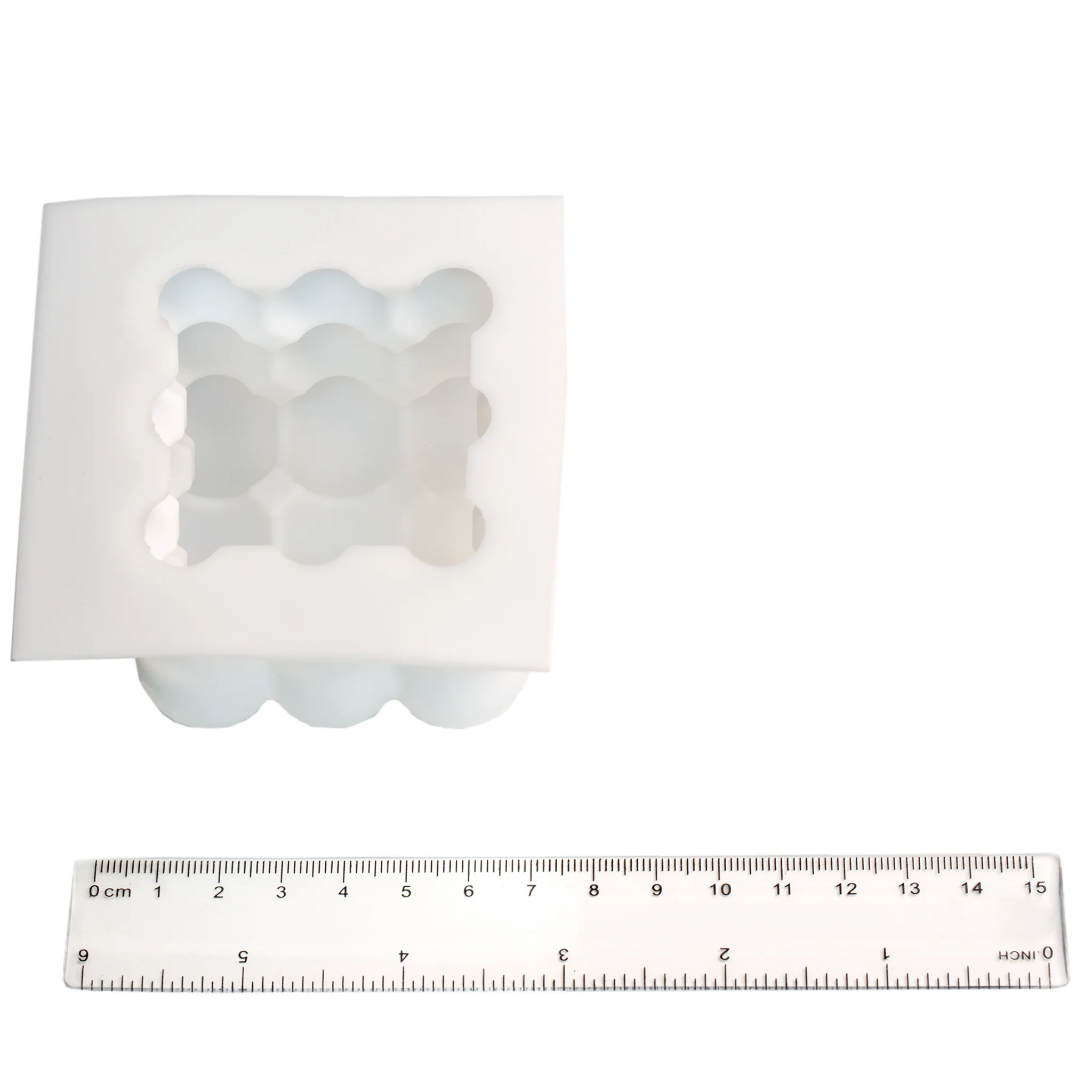 Bubble Cube 3D Silicone Mold - Image 2