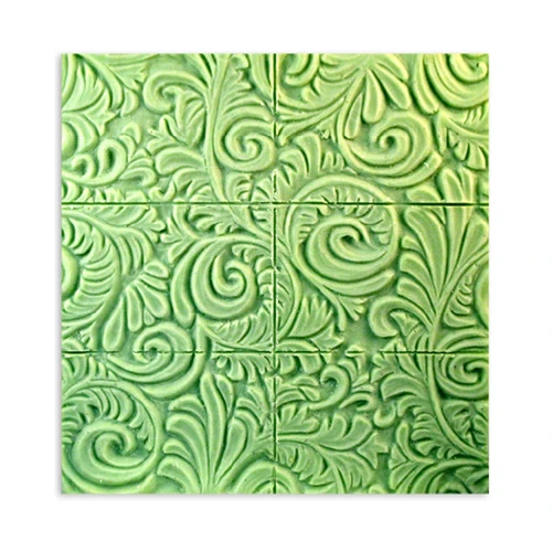 Floral Wallpaper Tray Milky Way Soap Mold
