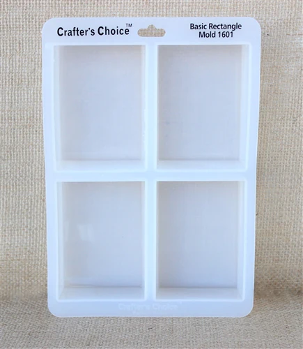 Rectangle Silicone Soap Mold - Image 3