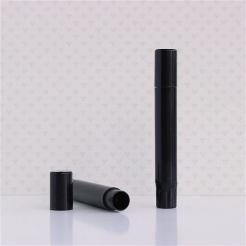 Slimline Black Lip Balm Tube - 0.07oz