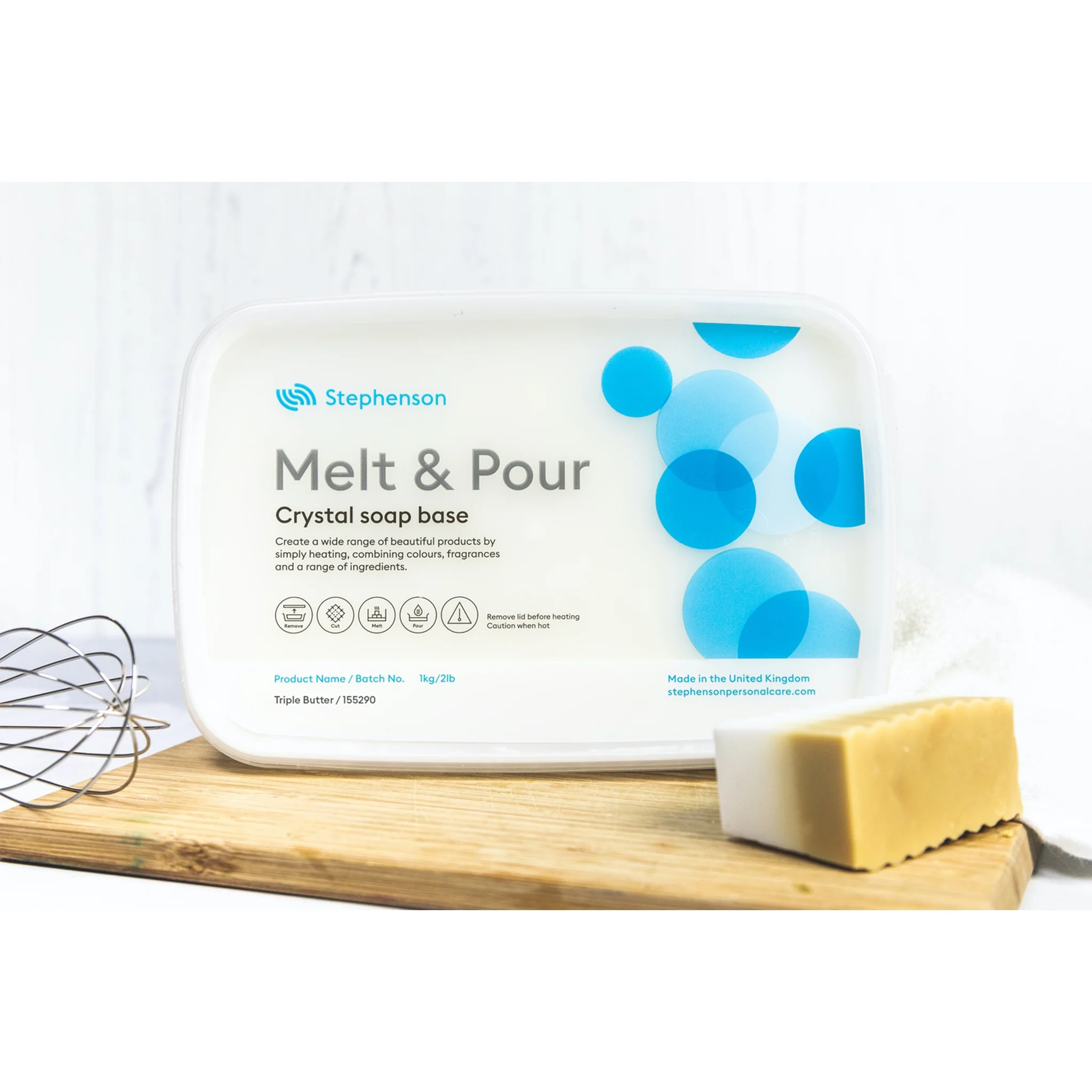 Stephenson Triple Butter Melt & Pour Soap - Image 2