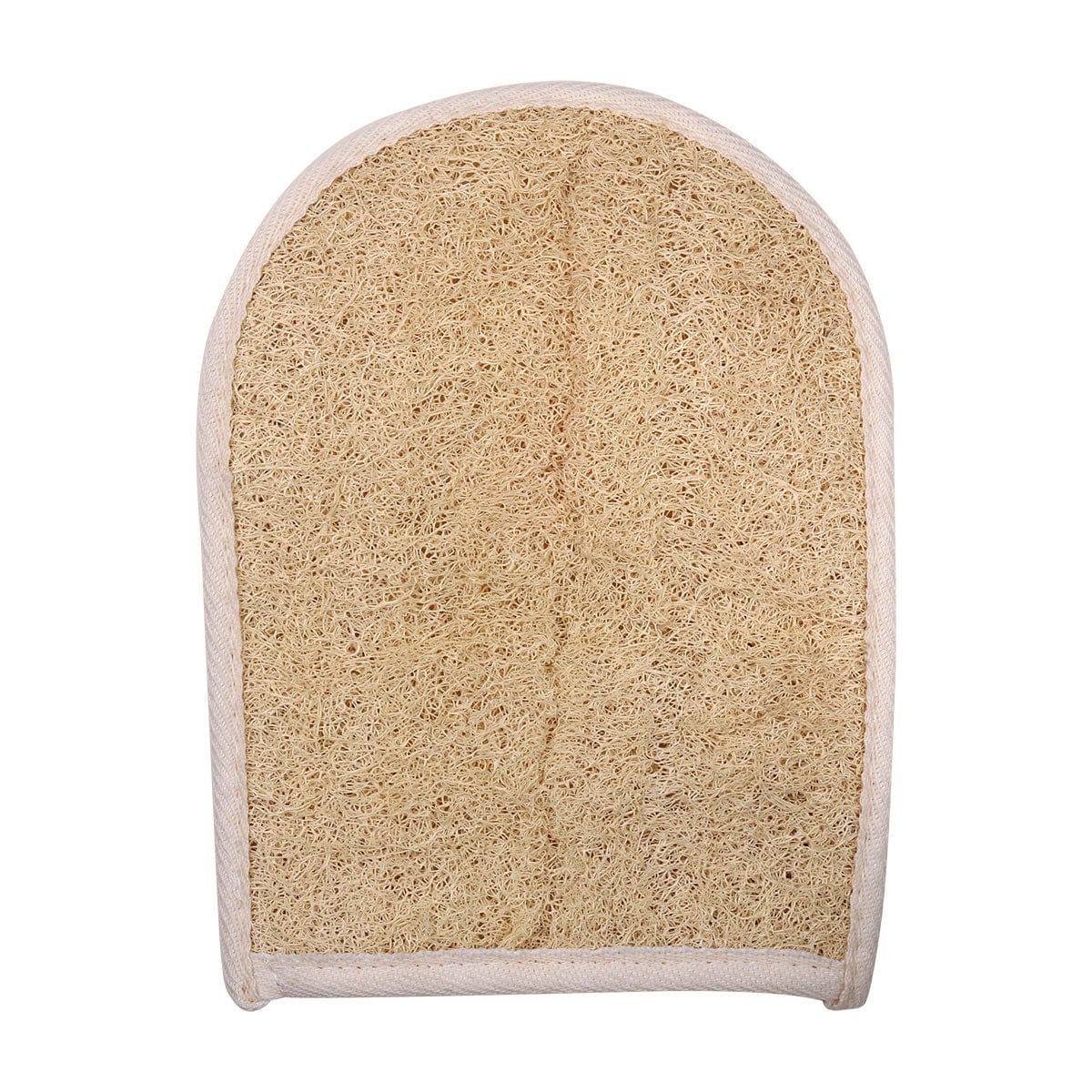 Vegan 2-IN-1 Loofah Bath Mitt with Hanging Loop - Image 2